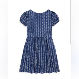 Polo Ralph Lauren Blue Ponte Kids Dress